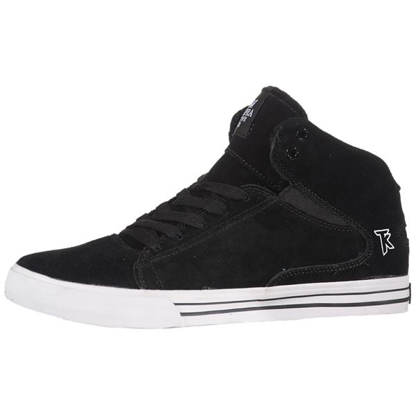 Supra Society Mid Skate Shoes Mens - Black | UK 65O1G96